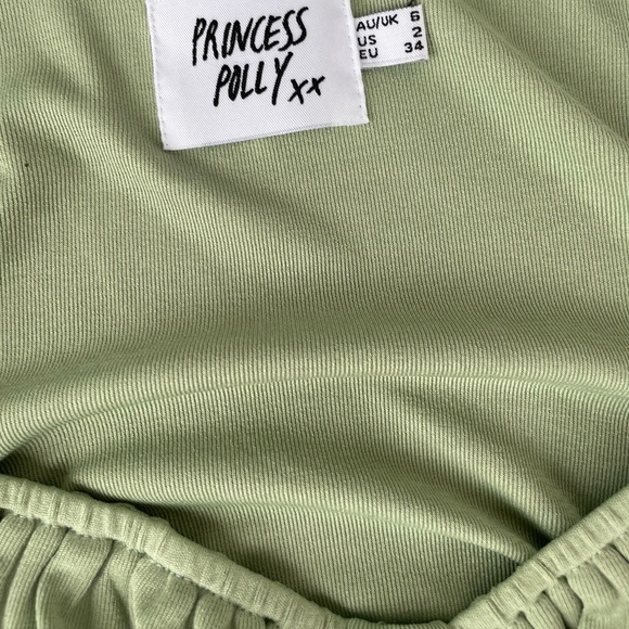 Princess Polly green bodycon dress - Picture 3 of 4